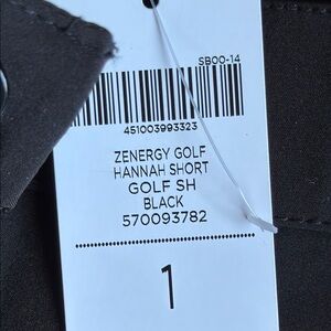 Zenergy stretch Golf Black Shorts